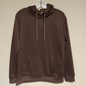SHEIN Brown Hoodie